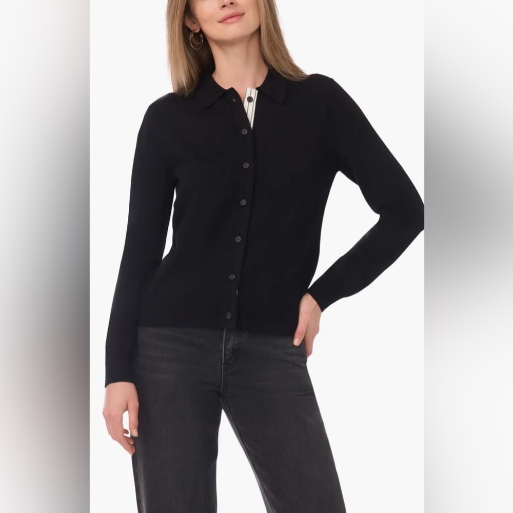 1. STATE polo cardigan NWT